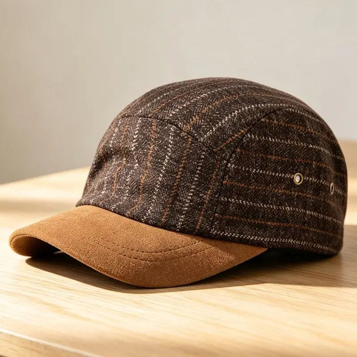 York Striped Cotton Cap