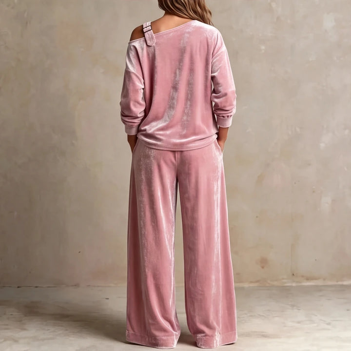 Camille Velvet Two-Piece Set