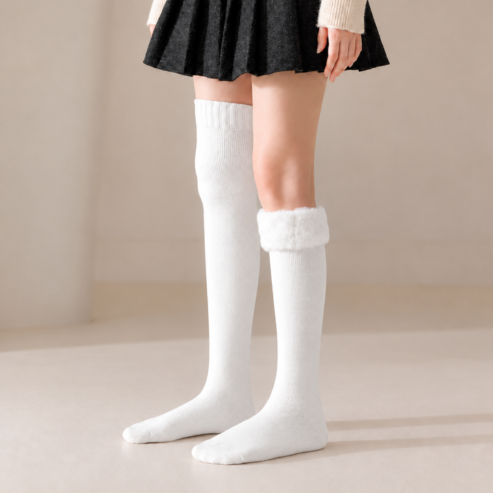 Willow Fleece-Lined High Socks