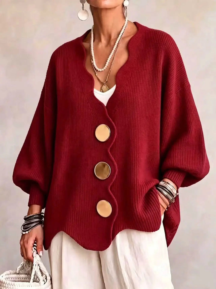 Evelina Oversize Knit Cardigan