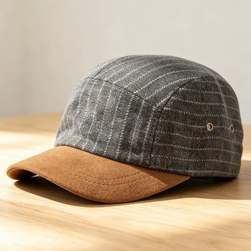 York Striped Cotton Cap