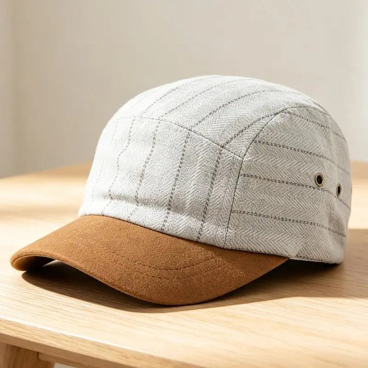 York Striped Cotton Cap